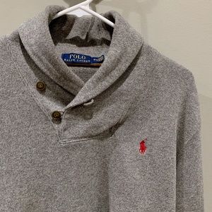 Polo by Ralph Lauren Shawl Collar Sweater | Medium